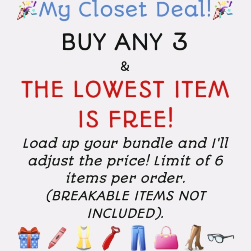 My closet deals